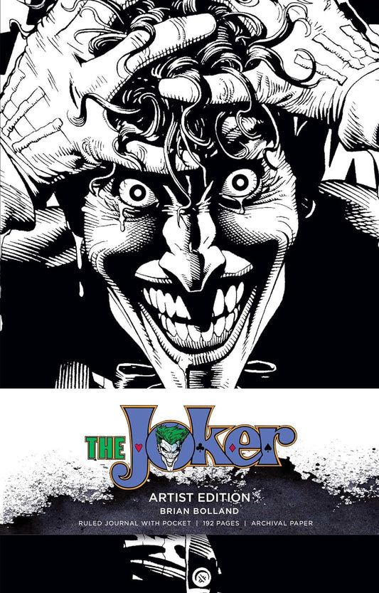 DC Comics: The Joker Hardcover Ruled Journal: Artist Edition - Brian Bolland